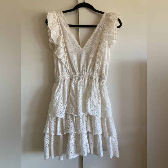 Love the Label White Eyelet Dress - Picture 3 of 3